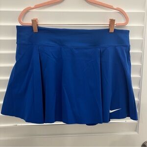 Nike Dri-Fit Women’s Short Tennis Skirt. Size XL. Limited Color Royal Blue. NWT